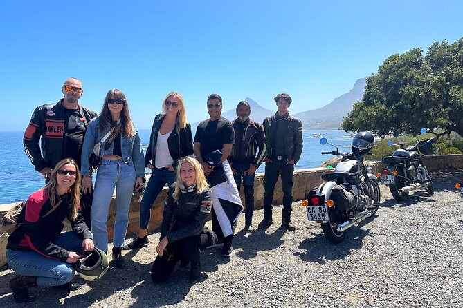 2 Hours Morning Ride on a Classic Royal Enfield in Cape Town - Reaching Hout Bay for the coffee break