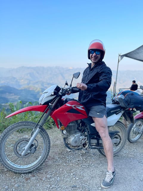 3 Day Ha Giang Loop Small Group Self-ride Motorbike Tour - Riding the 110cc semi-automatic motorbike