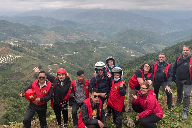 3 Days Small Group Trekking And Motorbike Combine + Private room - Day One: Heaven Gate, Quan Ba, and Lung Tam