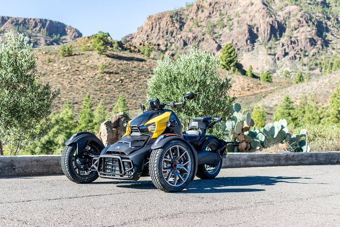 3 Wheel Motorcycle like Quad/Buggy Tour Gran Canaria (Maspalomas) - Riding a Ryker instead of sitting in a coach