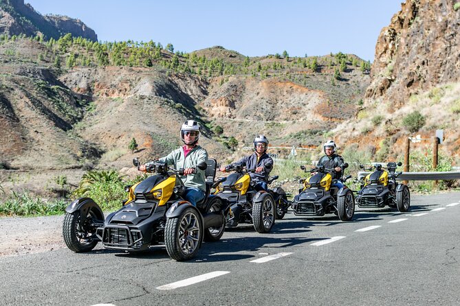 3 Wheel Motorcycle like Quad/Buggy Tour Gran Canaria (Maspalomas) - Playa de Amadores and the coastal return