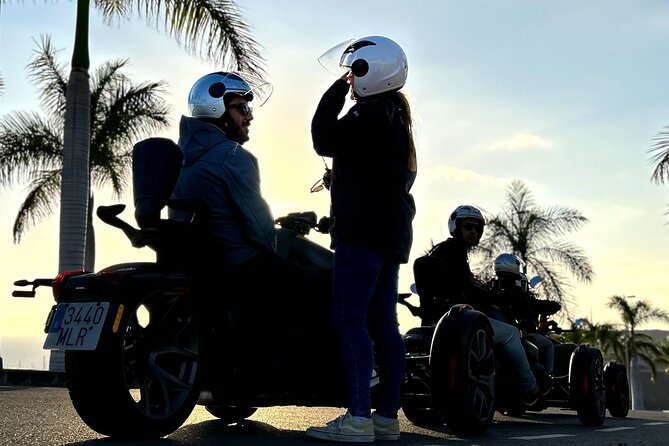 3 wheels motorcycle Coast Tour - Ryker - Gran Canaria Maspalomas - The best viewpoint: Playa de Amadores