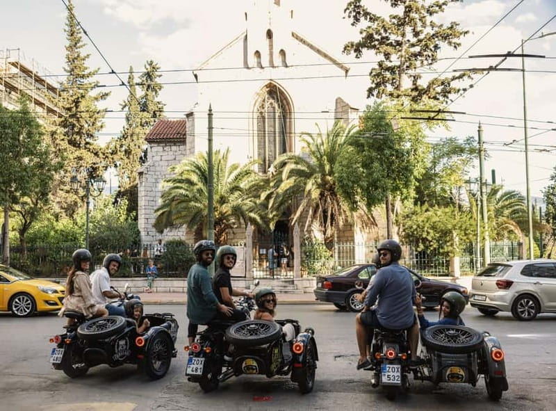Acropolis of Athens: 60′ Tour in a Vintage Motorcycle - Why Athens works so well from a sidecar
