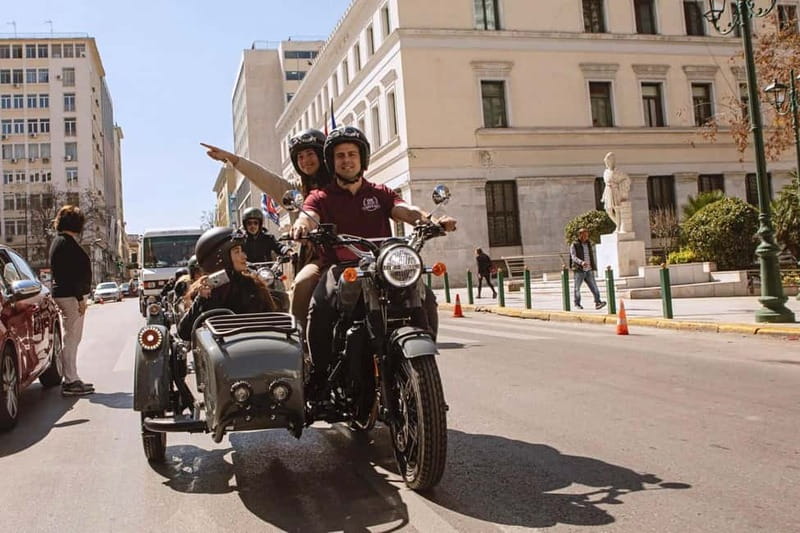 Acropolis of Athens: 60′ Tour in a Vintage Motorcycle - Safety, comfort, and family suitability