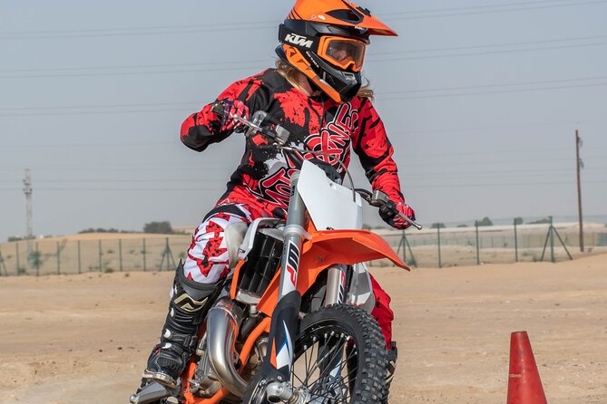 Adult Desert Motorbike Training in Dubai - Moving from practice to the Dubai dunes