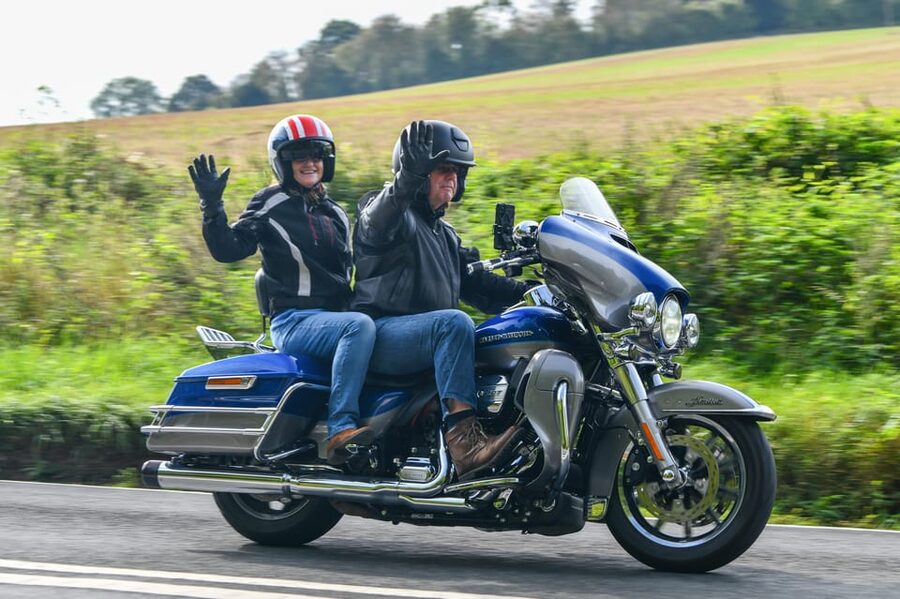 Alton: 1-Hour Harley Davidson Pillion Tour - South Downs - Arriving at 26 Telegraph Lane