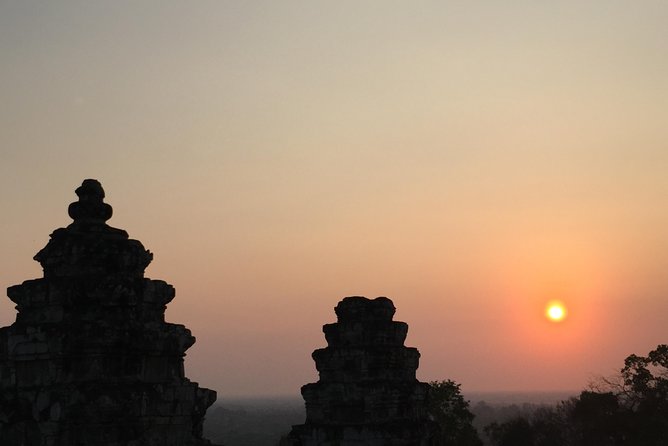 Angkor Wat Bakeng Sunset by Motorcycle Private Tour - Angkor Wat: start with the great towers