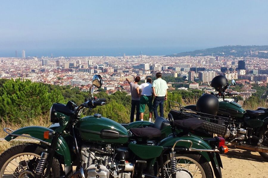 Barcelona: Motorcycle Sidecar Full-Day Tour with Stops - Viewpoints, photographs, and the pleasure of moving