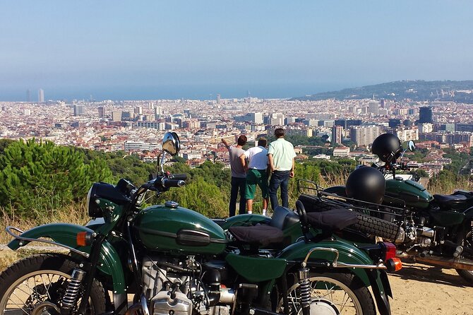 Barcelona Private Tour by Sidecar Motorcycle - Port Vell, La Rambla, and Barceloneta
