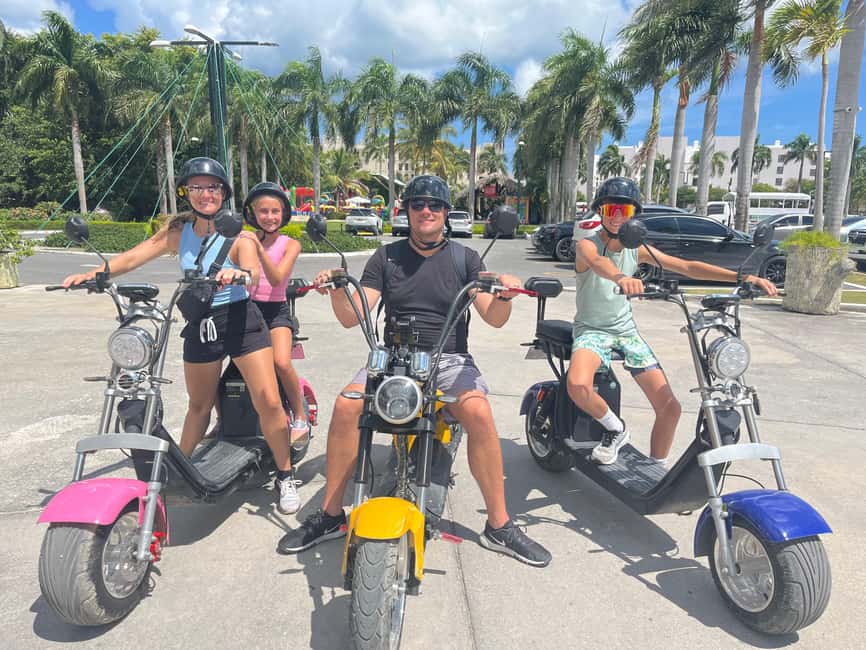 Bavaro Punta Cana: City Tour with Harley models E-Scooters - Key things to know before you book