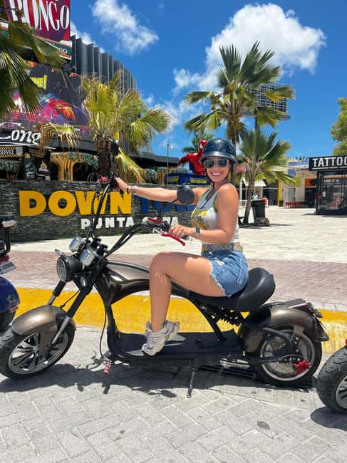 Bavaro Punta Cana: City Tour with Harley models E-Scooters - Mixology Bar Lab and the final drink