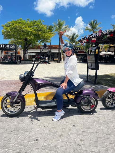 Bavaro Punta Cana: City Tour with Harley models E-Scooters - Playa Bibijagua: beach time and a chance to swim