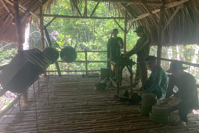 Can Gio Mangroves - Monkey Island by Motorbike and Scooter - Can Gio beach and the Cao Dai pagoda