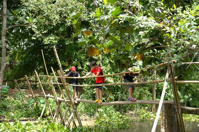 Can Tho Motorbike Tour - Rhythms of the Mekong Delta - Rice noodles made by hand at Sau Hoai