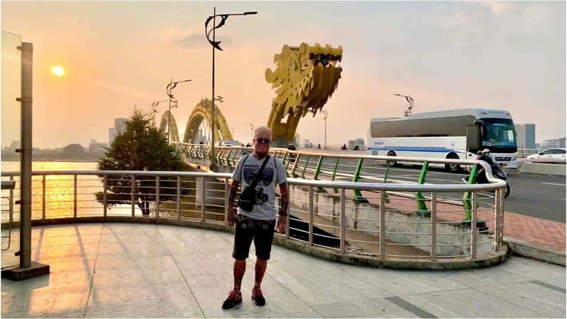 Da Nang Easy Rider Half-day city tour on motorbike - Con Market shows everyday Da Nang