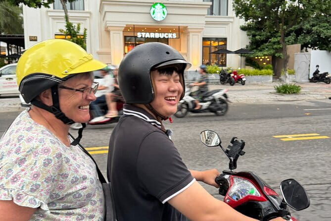 Da Nang Motorbike Tour with Local Guide-Food, Culture-Hidden Gems - Dragon Bridge and sugar cane juice