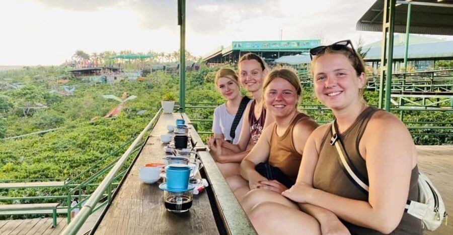Dalat Group Easy Rider - Elephant Fall-Pagoda-Weasel Coffee… - Linh Ẩn Pagoda and Elephant Waterfall provide the visual high point