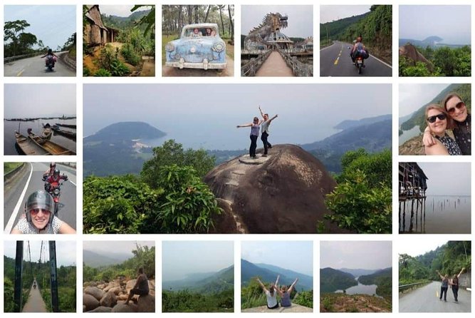 Easy Rider From Hue Da Nang Hoi An Via Hai Van Pass With Mister T - Tam Giang Lagoon and the open water