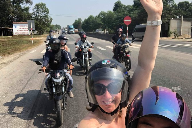 Easy Rider From Hue Da Nang Hoi An Via Hai Van Pass With Mister T - Suoi Mo Waterfall, the best active stop