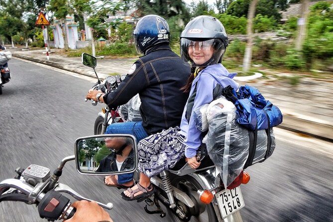 Easy Rider Motorbike Hue to/from Hoi An Via Hai Van Pass & More - Lap An Lagoon and the first coastal views