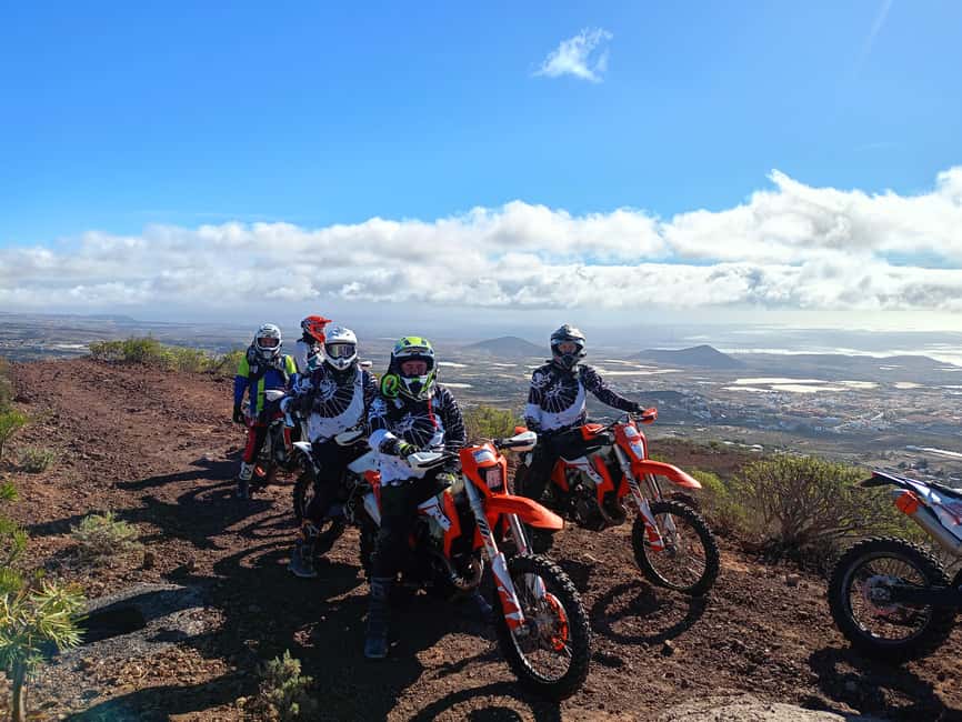 Enduro Motorbike Adventure Trip Tenerife 4h - Four hours of changing terrain and riding levels