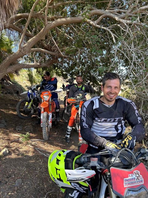 Enduro Motorbike Adventure Trip Tenerife 4h - The coastal start and the route toward Teide