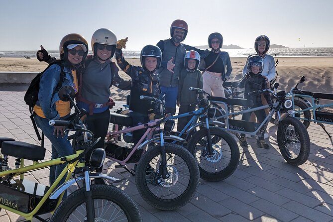 Essaouira Express Circuit by Electric Motorcycle - Ghazoua’s photo stop and the I Love Essaouira viewpoint
