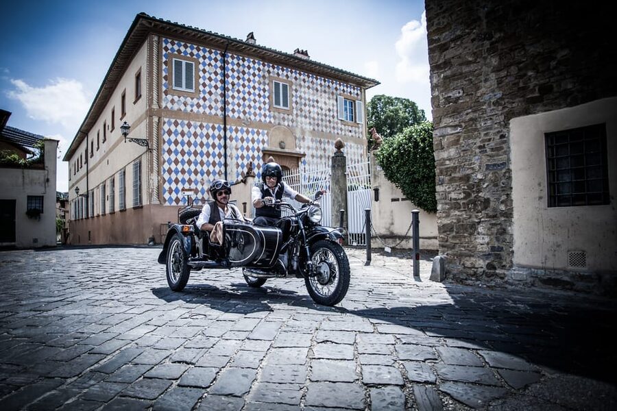 Florence Vintage Motorcycle Sidecar ride - Morning or Sunset - The winery option and local food