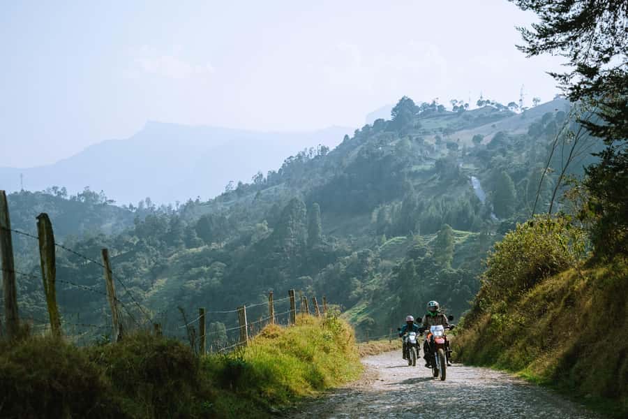 From Bogota: Mountains & Valleys Off-Road Motorcycle Tour - Leaving Bogotá behind on two wheels