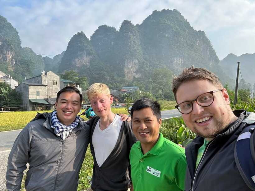 From Hanoi: Ban Gioc Waterfall 2d/2n Mix Car and Motorbike - Ngao Cave, the pagoda, and Ban Gioc Waterfall