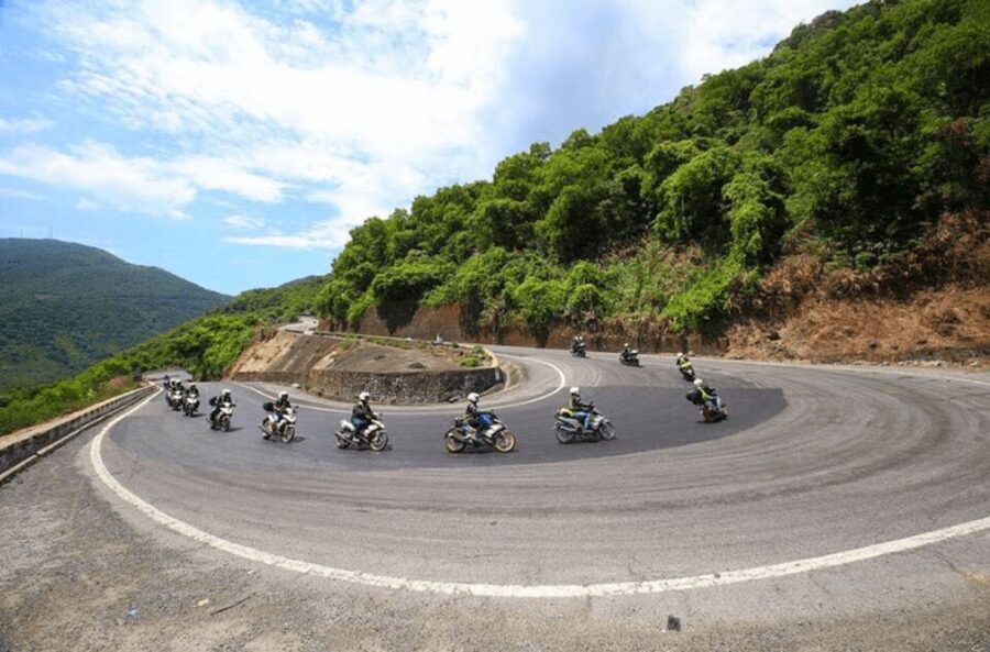 From Hoi An: Explore Hai Van Pass with Motorbike Rider Tour - A secret waterfall and a chance to swim