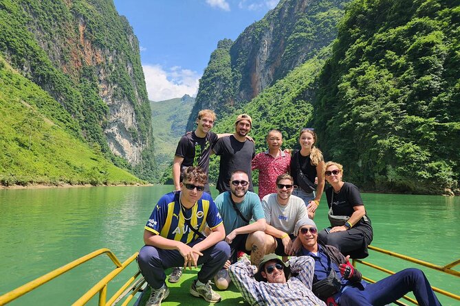 From Sa Pa: 4 Day Ha Giang Loop Guided Motorbike Tour With Rider - Tu San Canyon by boat on the Nho Que River