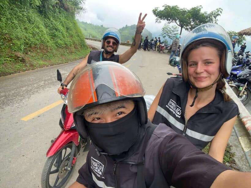 From Sapa: Best seller 3-Day Motorbike Ha Giang small group - Day three: Ma Pi Leng Pass and the return to Ha Giang