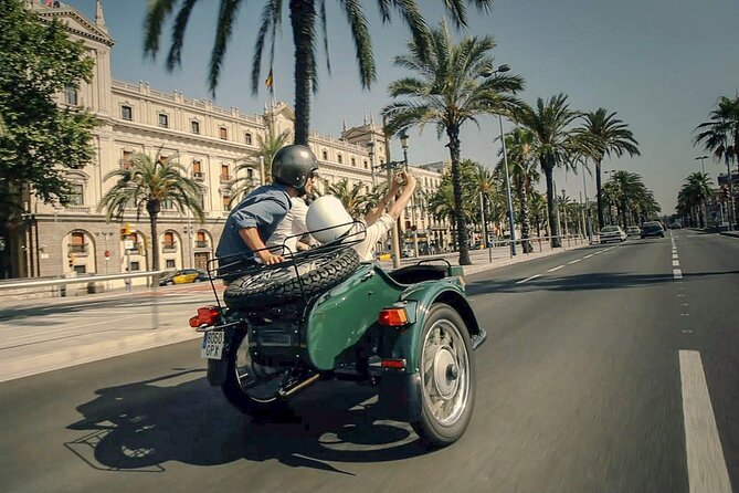 Full-Day Barcelona Tour by Sidecar Motorcycle - Gaudí and modernist Barcelona around Eixample