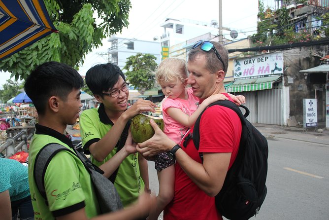 Good Morning Saigon Tour by Motorbike and Scooter - District 4 and the first street scenes