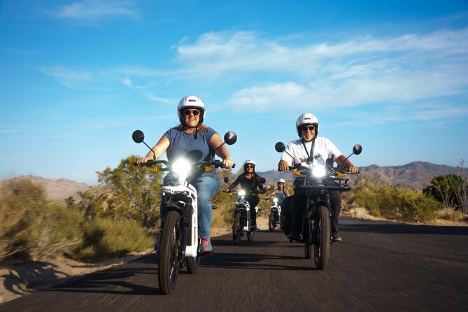 Guided Electric Motorbike Tour inside Joshua Tree National Park - A small group with guides who add real context