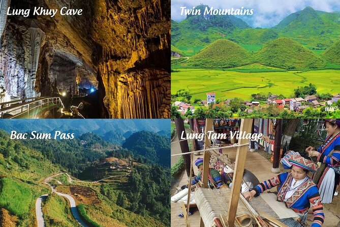 Ha Giang Loop 4 Days 3 Nights Motorbike Tour with easy Rider - Day One: Quan Ba, Lung Khuy Cave, and the Lonely Tree