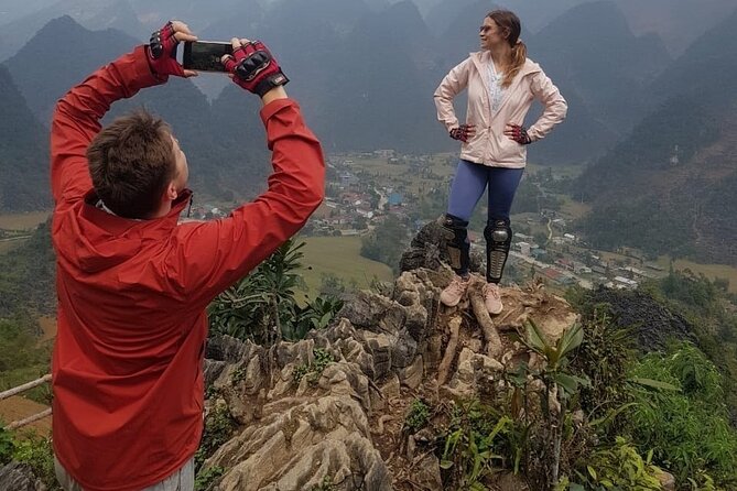 Ha Giang Loop Backpacker Tour, Small Group within Easy Riders - Day two: Ma Pi Leng Pass and Tu San Alley