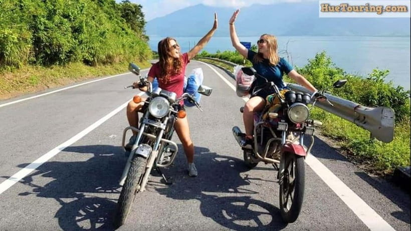 Hai Van Pass Motorbike Private Tour with Mr T Easy Rider - Thanh Toan Bridge and the first rural views