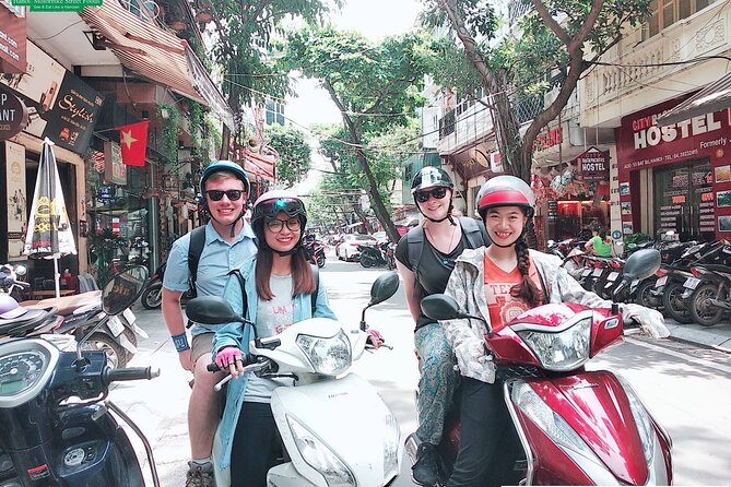 Half-Day Guided Hanoi Motorcycle Tour with Hotel Pickup - West Lake and Tran Quoc Pagoda