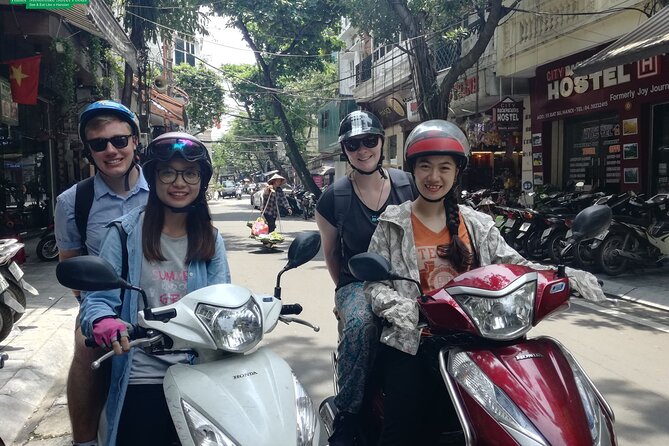 Half-Day Guided Hanoi Motorcycle Tour with Hotel Pickup - Lunch, local beer, rice wine, and egg coffee