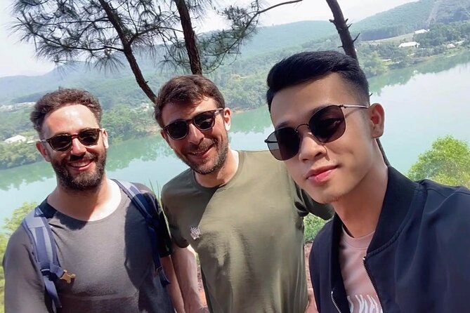 Half-Day Hue City Motorcycle Private Tour with Driver - Thien Mu Pagoda beside the Perfume River