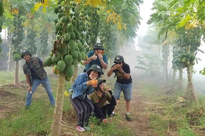 Hanoi Countryside Motorbike Tour: Red River Culture & Daily Life - Riding a Russian Minsk through Hanoi traffic