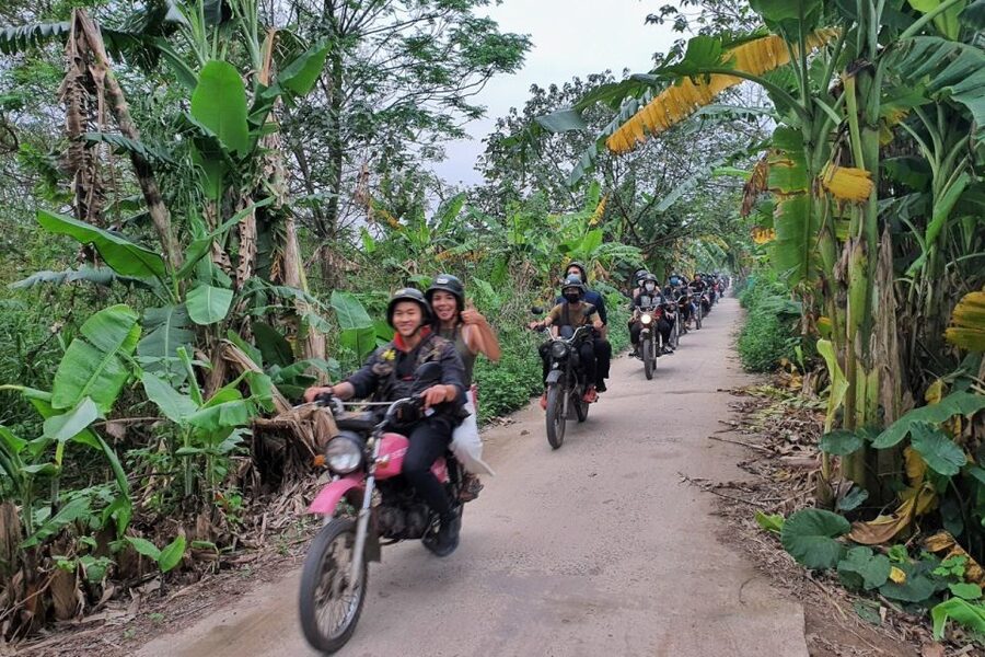 Hanoi Food, Culture, Sightseeing & Fun By Vintage Motorbike - Hanoi Train Street and the coffee stop