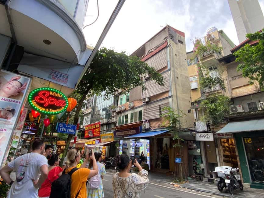Hanoi Food Tour Visit Train Street Option Walk Motorbike Car - Five useful things to know first