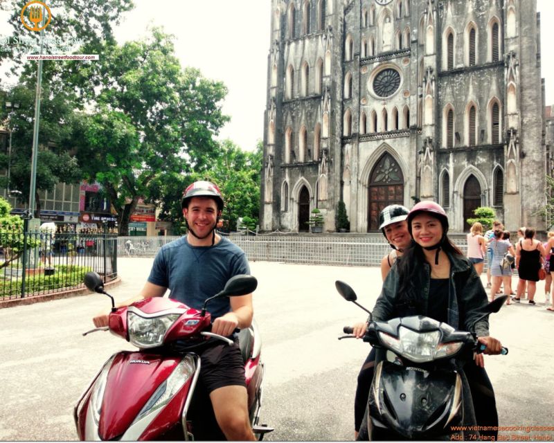 Hanoi Motorbike Adventures - Back lanes, Train Street, and B52 Lake