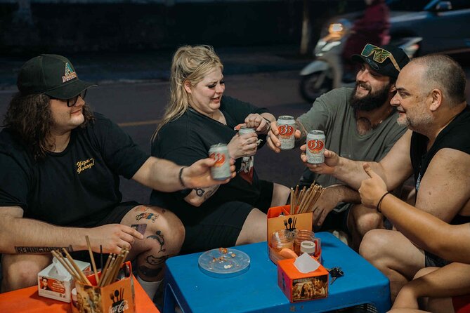 Hanoi Motorbike Street Food Tour With Sightseeing - Eating through Hai Ba Trung