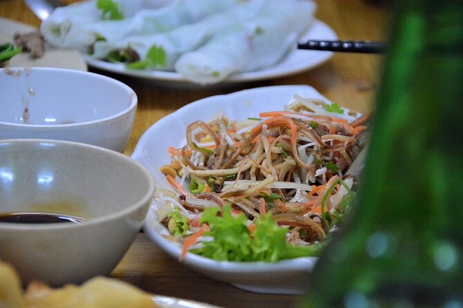 Hanoi Motorbike Tour Led By Women - Long Bien Bridge and the Red River view