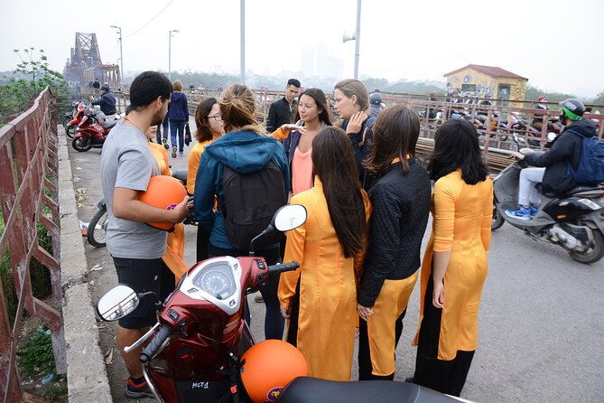 Hanoi Motorbike Tour Led By Women - City And Countryside Full Day - Co Loa Citadel, wet market, and Lotus Lake