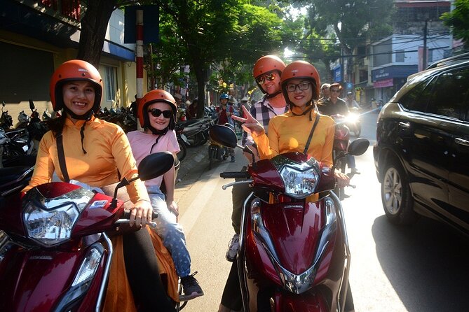 Hanoi Motorbike Tour Led By Women: Hanoi Motorbike Food Tours - Train Street and everyday neighborhood life